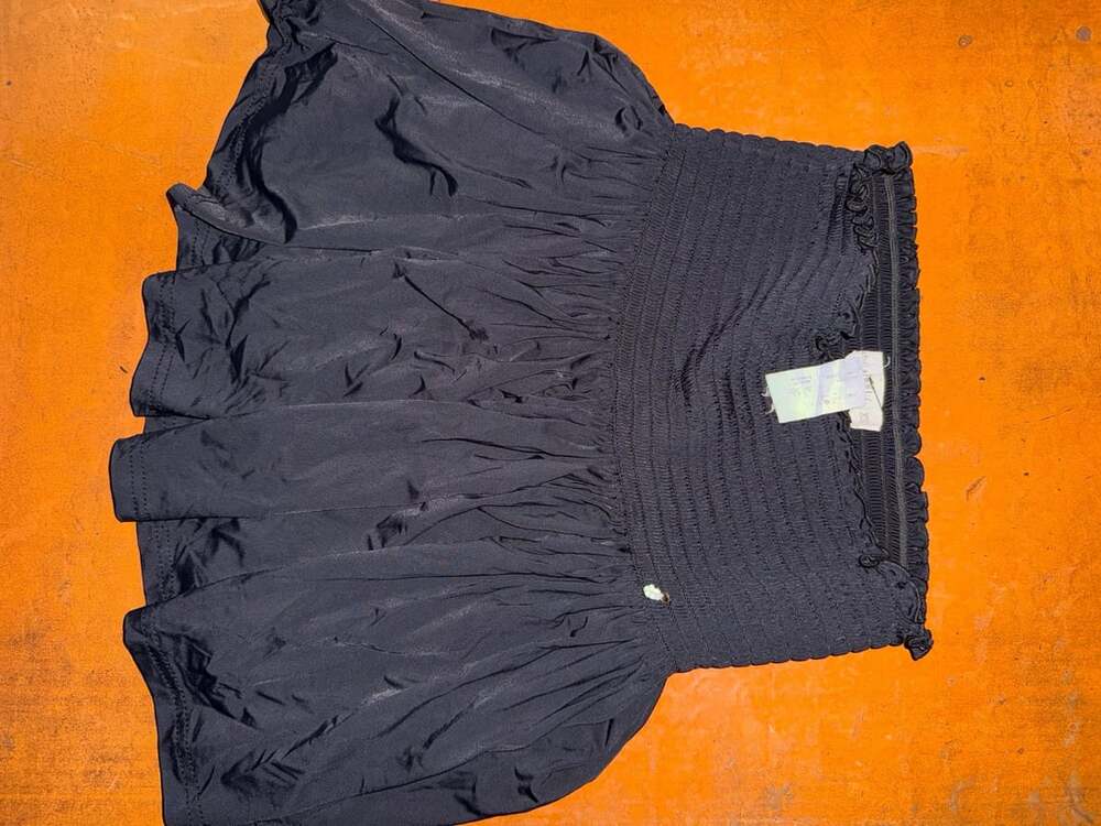 Natural Life Skirt Size XS Black Ruffle Mini
